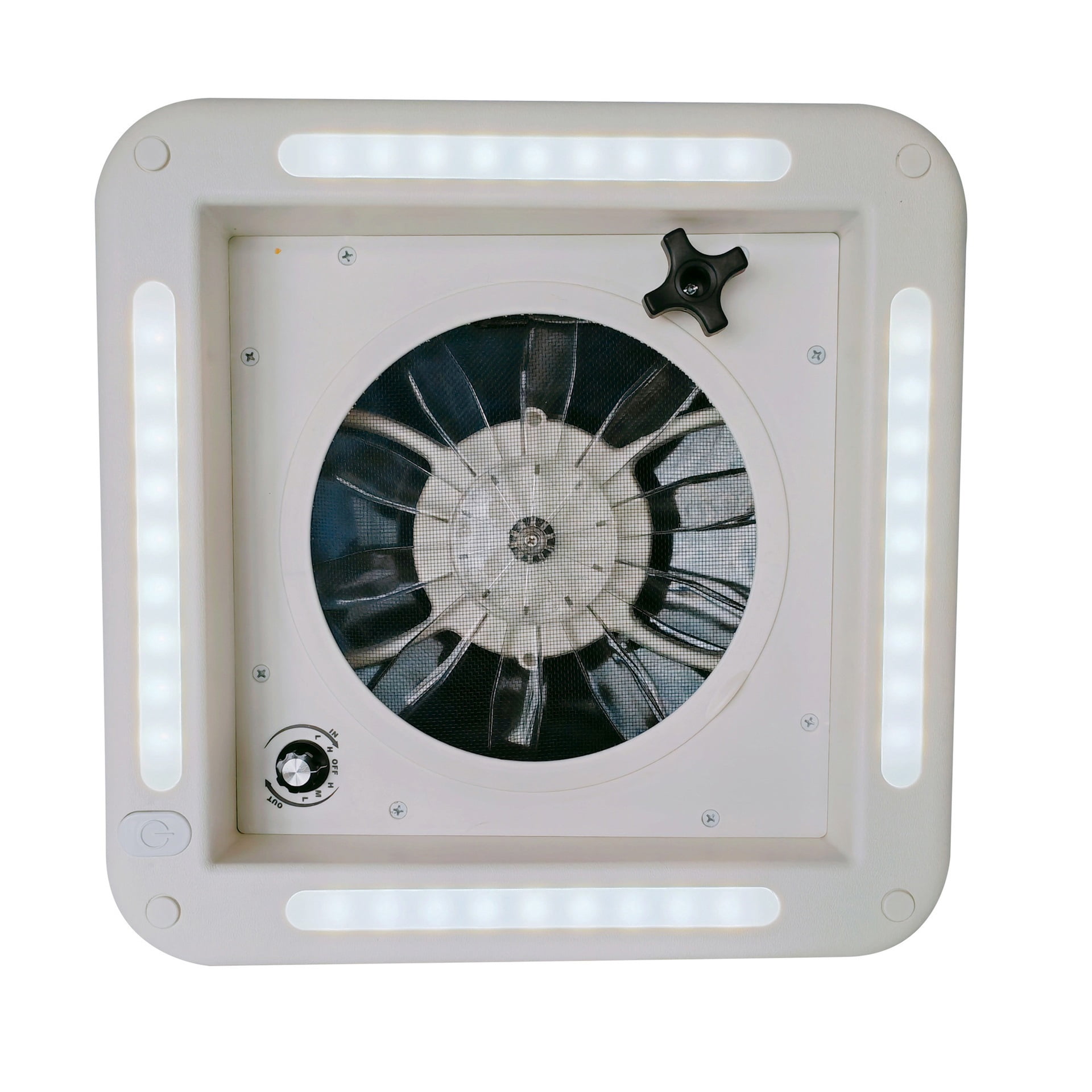 RV Range Hood Air Outlet Modification Accessories Ventilation Fan 12V ,Powerful and Efficient