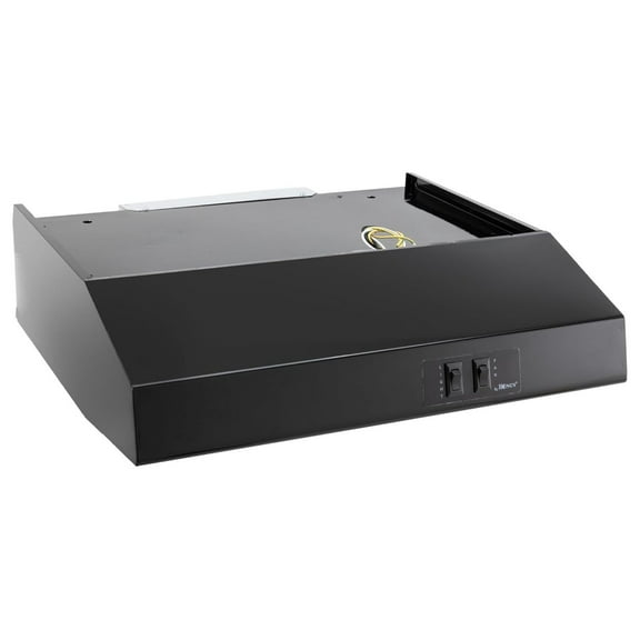 RV Range Hood with Fan and Light | 20'' Stainless Steel | 12V DC | 3-Speed Exhaust Fan | Easy Installation for Campers and Trailers