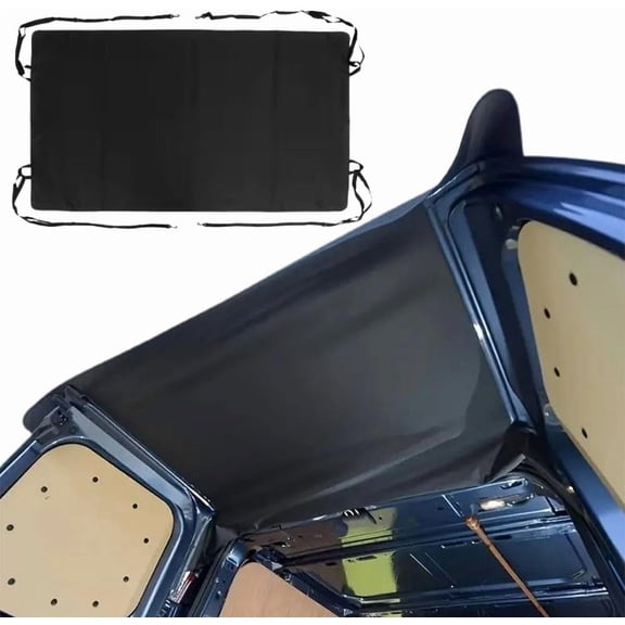RV Rear Barn Door Awning Cover, Campervans Rear Door Awning Cover For Truck RV Camper, For Mercedes For Sprinter Car Barn Cover Rains Cover Sunshade(180CmX 114Cm)