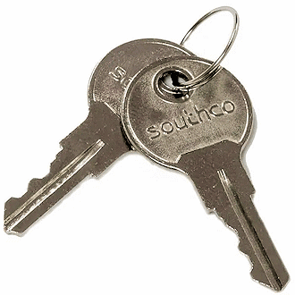 RV Replacement Key for Southco CH751SETOF2KEYS