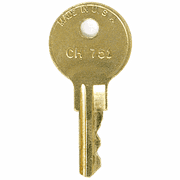 RV Replacement Key for Southco CH751