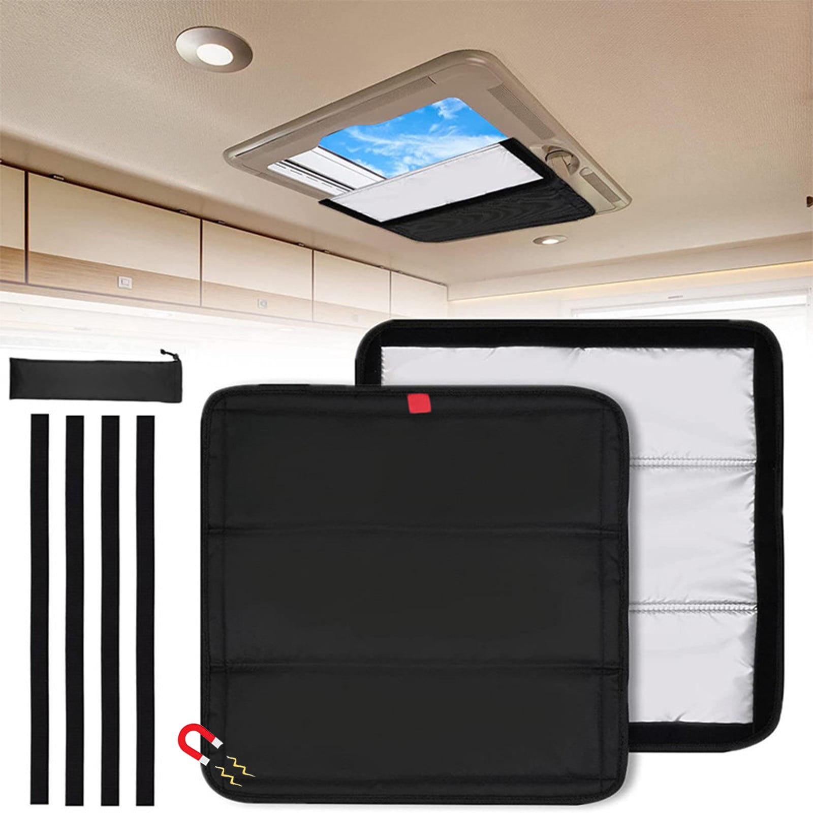 RV Reversible Skylight Cover Camper Shades For Roof Vents