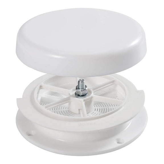 RV Roof Mushroom Vent Plumbing Vent with Water Cover Guard Cap for Trailer Motor