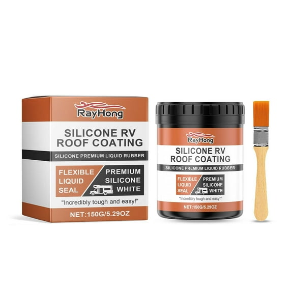 RV Roof Sealant Paint for Water Leakage Repair – Flexible Coating for RV Roof Protection and Maintenance