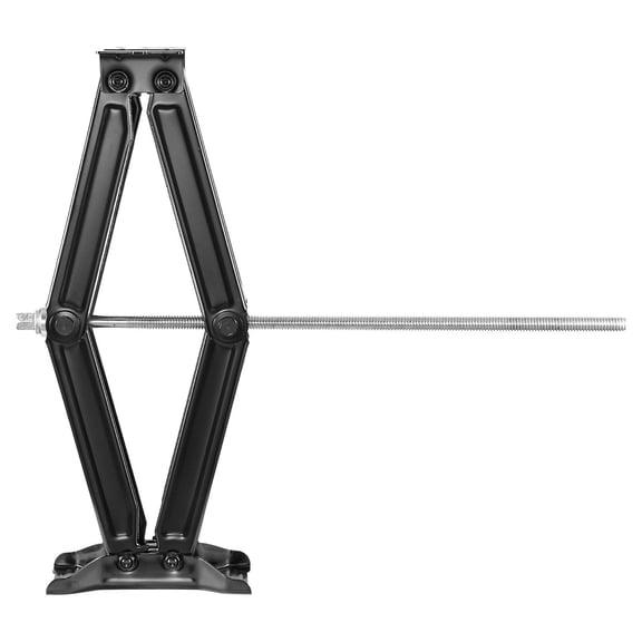 RV Scissor Jacks 5000 lbs Capacity 23.4 Inch Heavy Duty Stabilizer Leveling Jacks for Camper Trailer - Set of 2