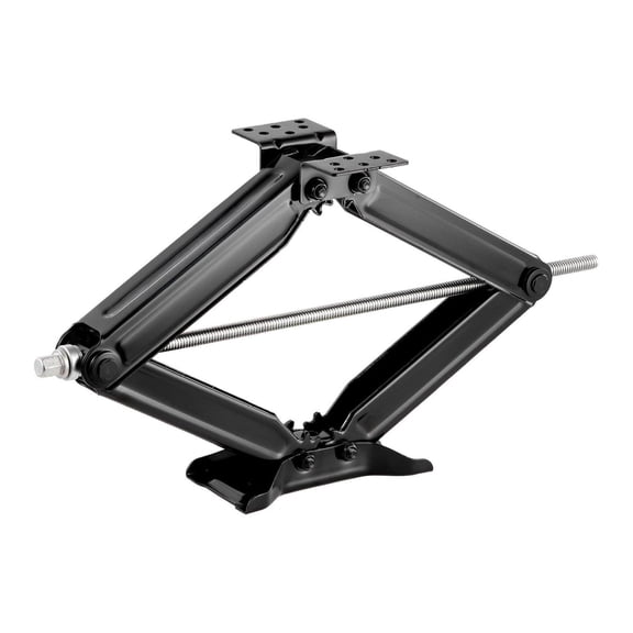 RV Scissor Jacks 6500 lbs (4-Pack), 4-23.4" Stabilizer Leveling Jacks for RVs, Heavy Duty Steel with Crank & Levels