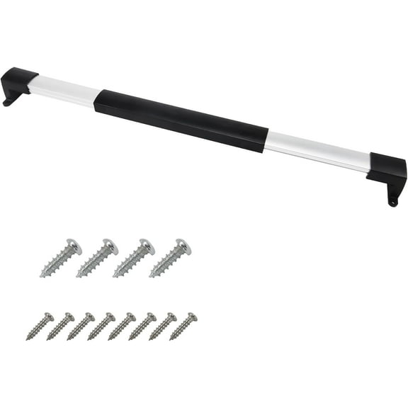 RV Screen Door Handle, RV Door Handle Grab Bar for Travel Trailer Camper Motorhome, Adjustable from 21-5/8 Inch to 28-5/8 Inch