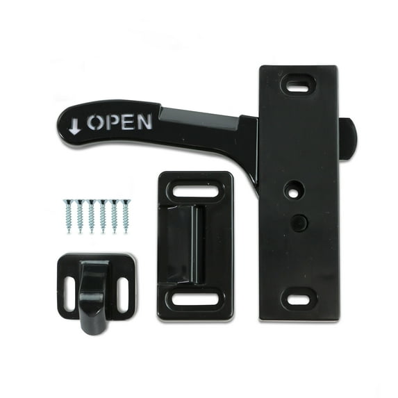 RV- Screen Door Latch Left Hand Handle Kit - Camper Motorhome Travel Trailer