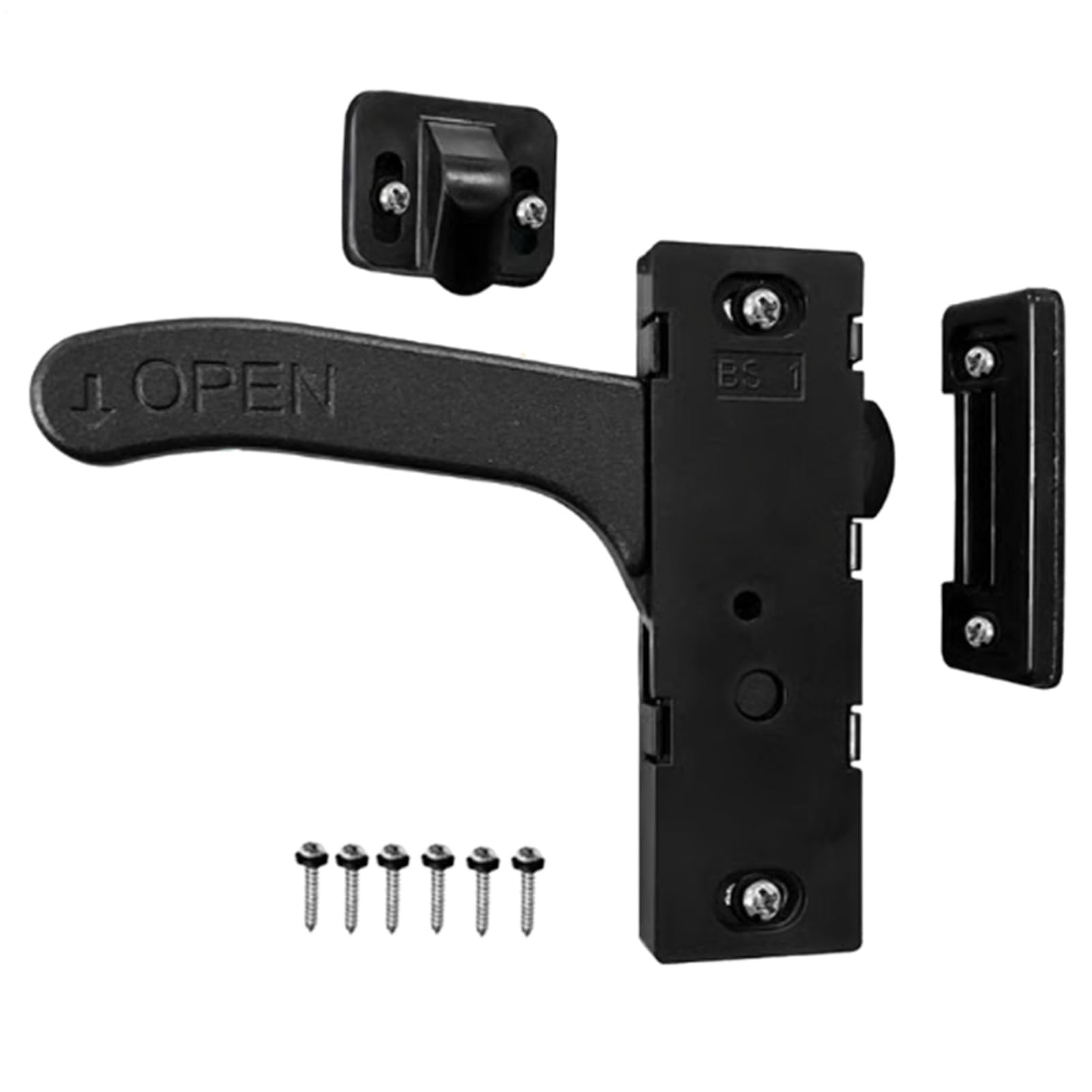 RV Screen Door Latch Right Handle Replacement Kit for Travel Trailer, Camper, Motorhome- RV Accessories for Inside