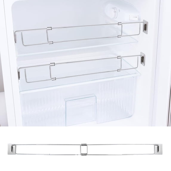 RV Secure Adjustable Bars Tension-Style 12.5-22.3\" Stainless Steel Rods Food