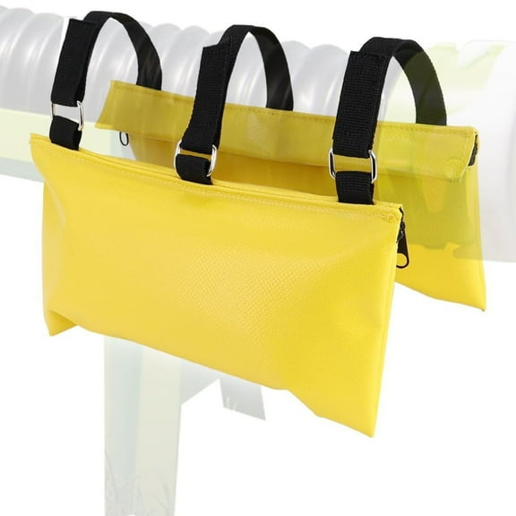 RV Sewer Weight Bag, Nylon RV Sewer Hose Weight Bag with Zipper, Metal Buckle RV Sewer Hose Support Fastening Device