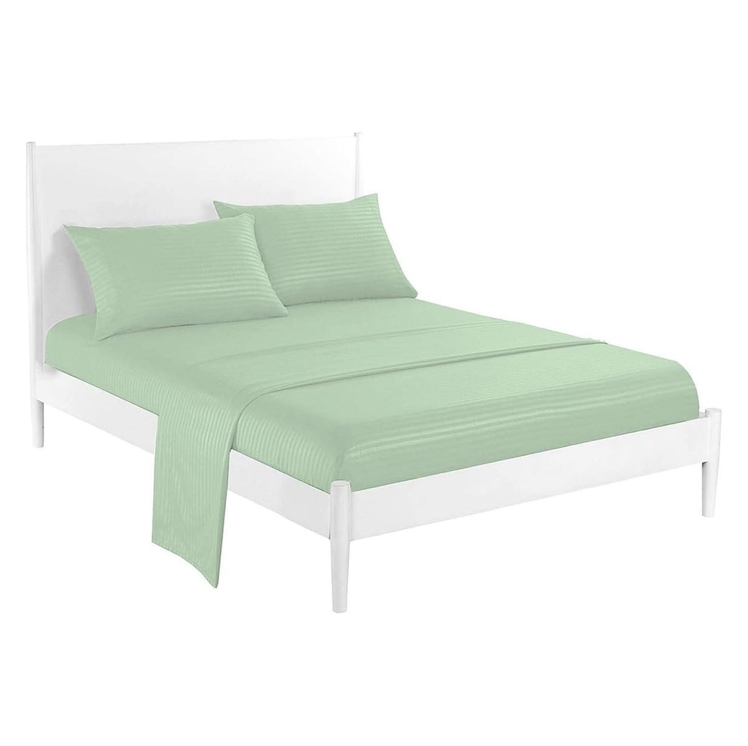 RV Sheet Sets(60x80) Camper Queen Size, Sage Stripe up to 810 inch