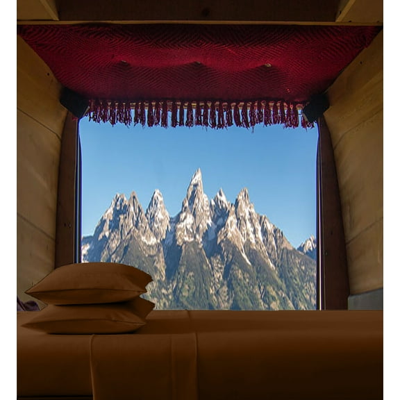 RV-Sheets (35" X 70") Truck Size Sheet Set 300 Thread-Count 100% Egyptian Bedsheet Motorhomes, RV, Camper, Boat, Soft-Luxury-Breathable 10-Inch Deep Pockets 4-Piece - Chocolate Solid