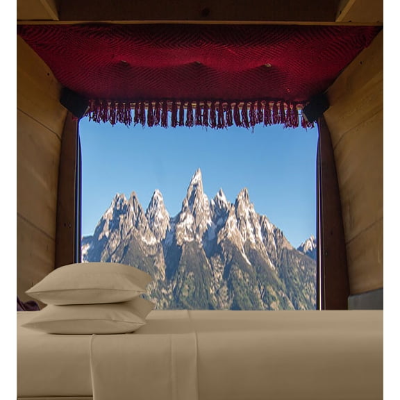 RV-Sheets (35" X 70") Truck Size Sheet Set 300 Thread-Count 100% Egyptian Bedsheet Motorhomes, RV, Camper, Boat, Soft-Luxury-Breathable 15-Inch Deep Pockets 4-Piece - Taupe Solid