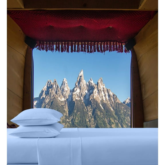 RV-Sheets (60" X 80") RV Camper Queen 400-TC Egyptian Bedsheet 15" Deep Pockets 4-PC Light Blue