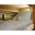 thumbnail image 1 of RV Short King 72" X 75" Sheet Set 400 Thread-Count 100% Egyptian Cotton 15-Inch Deep Pockets - Made for RV - Light Grey Color, 1 of 7