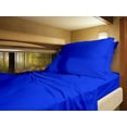 thumbnail image 1 of RV Short Queen 60" X 75" Sheet Set 400 Thread-Count 100% Egyptian Cotton 6-Inch Deep Pockets - Made for RV - Royal Blue Color, 1 of 7