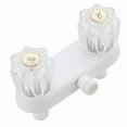 thumbnail image 1 of RV Shower Faucet, Shower Faucet Replacement 4 Inch RV Shower Valve Diverter with Dual Knobs Bathroom Shower Accessories, 1 of 6