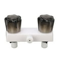 RV Shower Faucet Valve Diverter Shower Mixing Valve Control with 2