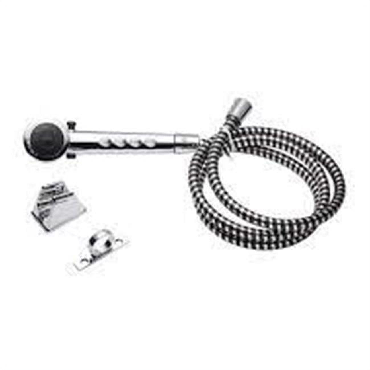 RV Shower Head & Hose Chrome Polished