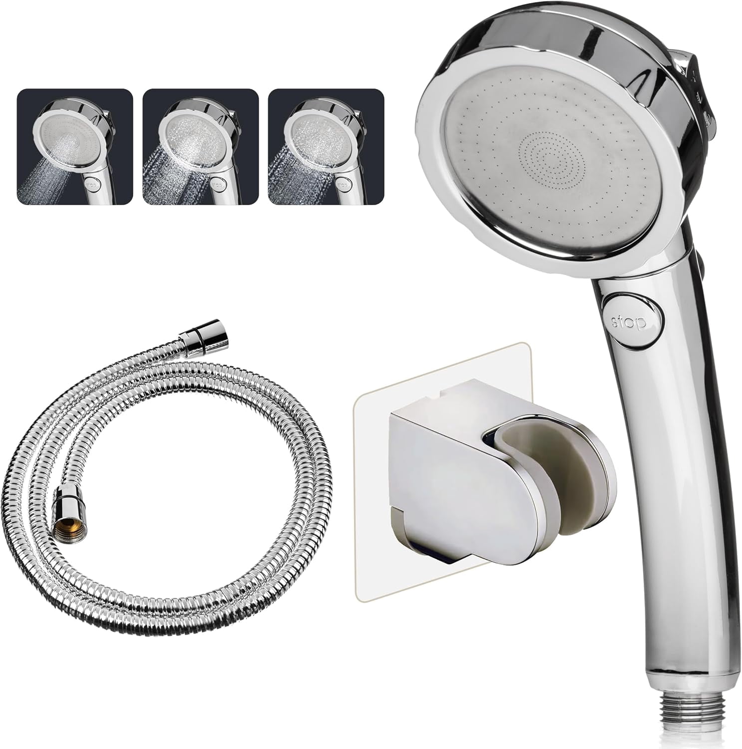 RV Shower Head with hose Camper Shower Head hand held long hose ...