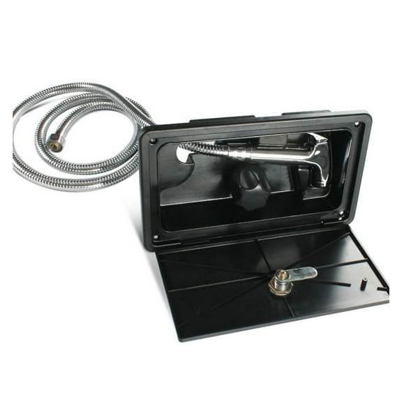 RV Shower With Lock Boat Marine Camper Motorhome Caravan Accessories Box RV External Exterior Shower Camper Accessories ,Car Accessories