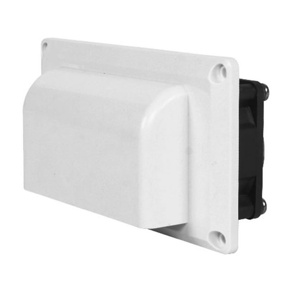 RV Side Ventilation Exhaust Fan 12V6W Range Hood Side Air Vent For Caravan Motorhome Camper Trailer Kitchen Accessories ,Quiet and Water Resistant