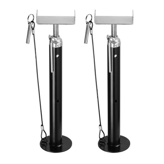 RV Slide Out Support Jacks 5000lbs Capacity - Adjustable 20-48" Stabilizer for Camper & Travel Trailer - Heavy Duty Slideout Supports - 2 Pack