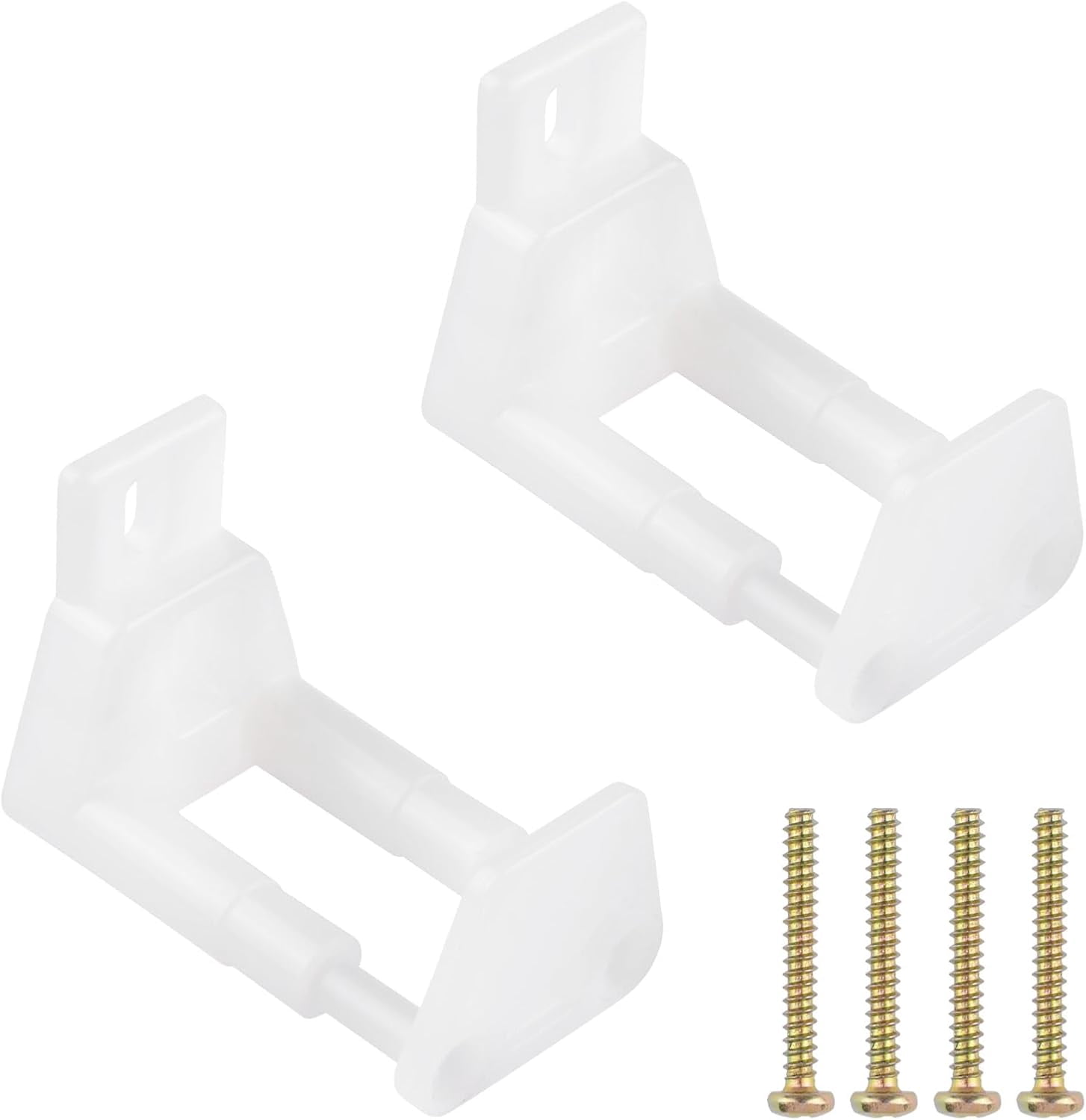 RV Sliding Door Guide 2-Pack – Plastic Roller Track Fitting Replacement Kit For Camper, Trailer, And Barn Door Hardware