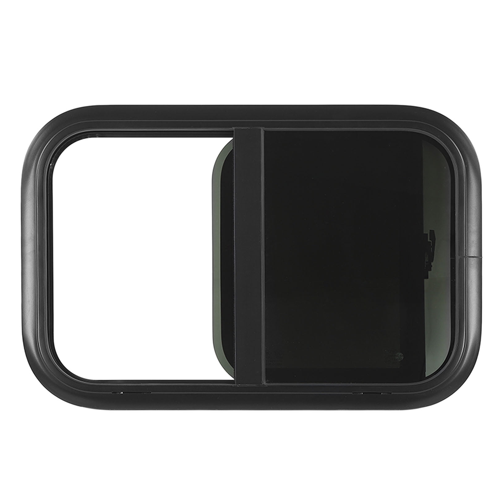 RV Sliding Window, Horizontal Sliding RV Window 27.6 X 17.7in Black