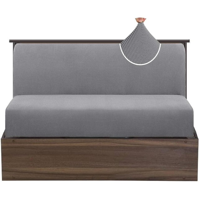 DEFNES Stretch RV Sofa Cover & Cushion Slipcover in Jacquard