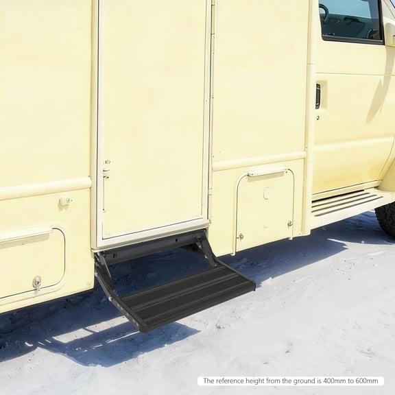 RV Step, Folding Manual Drop Down Step, Single-level Caravan/Trailer Step