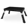 thumbnail image 1 of RV Step Stool Folding Platform Step with Anti-Slip Surface, Rubber Feet, Safety RV Steps for RV, Motorhome, Trailer, SUV, Camper, Supports Up to 1000 lbs(Black), 1 of 13