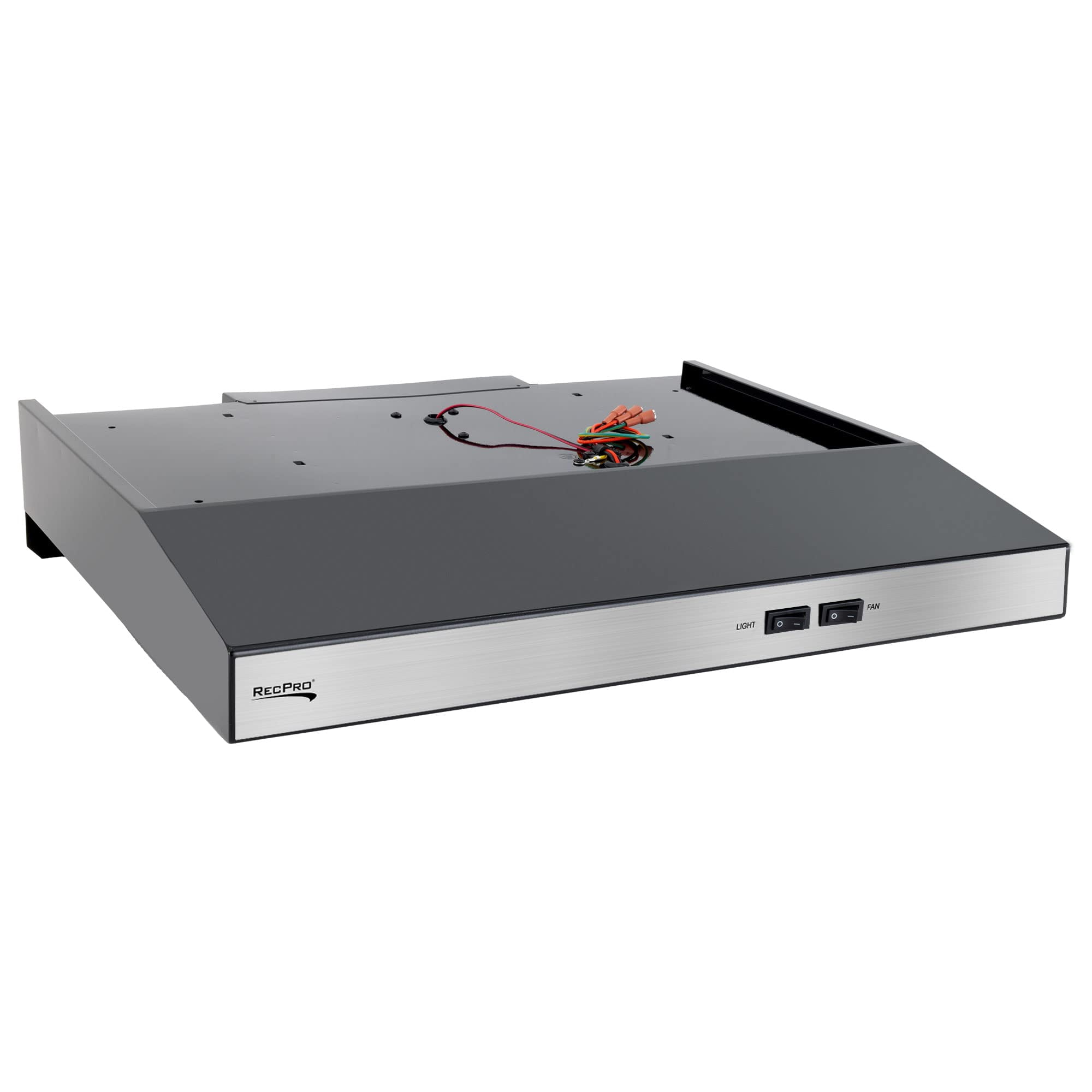 RV Stove Vented Range Hood 22" Low Profile Stainless