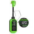 thumbnail image 1 of RV Surge Protector 30 Amp, 10,000J Smart 30 Amp RV Surge Protector with Auto Shutoff & Reset, RV Circuit Analyzer with LED Display, Voltage & Temperature Protection, IP67 Waterproof - Green, 1 of 7