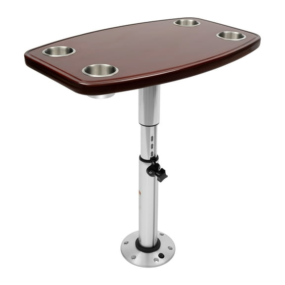 RV Table Pedestal, Adjustable Height for Customizable Setup, Ideal for RV, Camper, and Outdoor Mobile Living Spaces