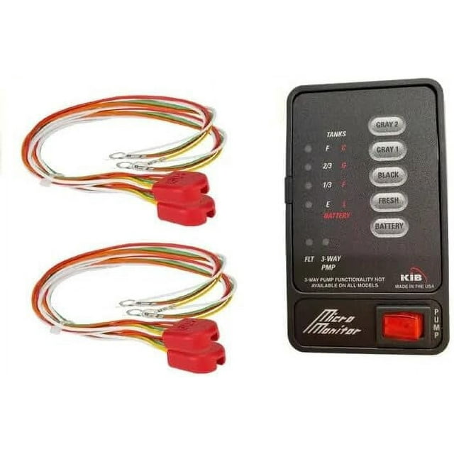 RV Tank Sensor Monitor Panel M28 KIB Replacement Includes Wire