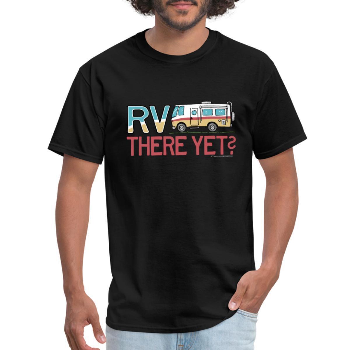 RV There Yet Camping Men's TShirt