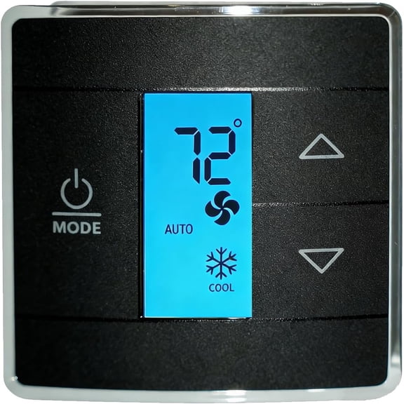 RV Thermostat, 3316250.712 RV Single Zone Thermostat - Digital Display and Shock-Resistant, Precise Temperature Control for Dometic RVs, Campers & Trailers