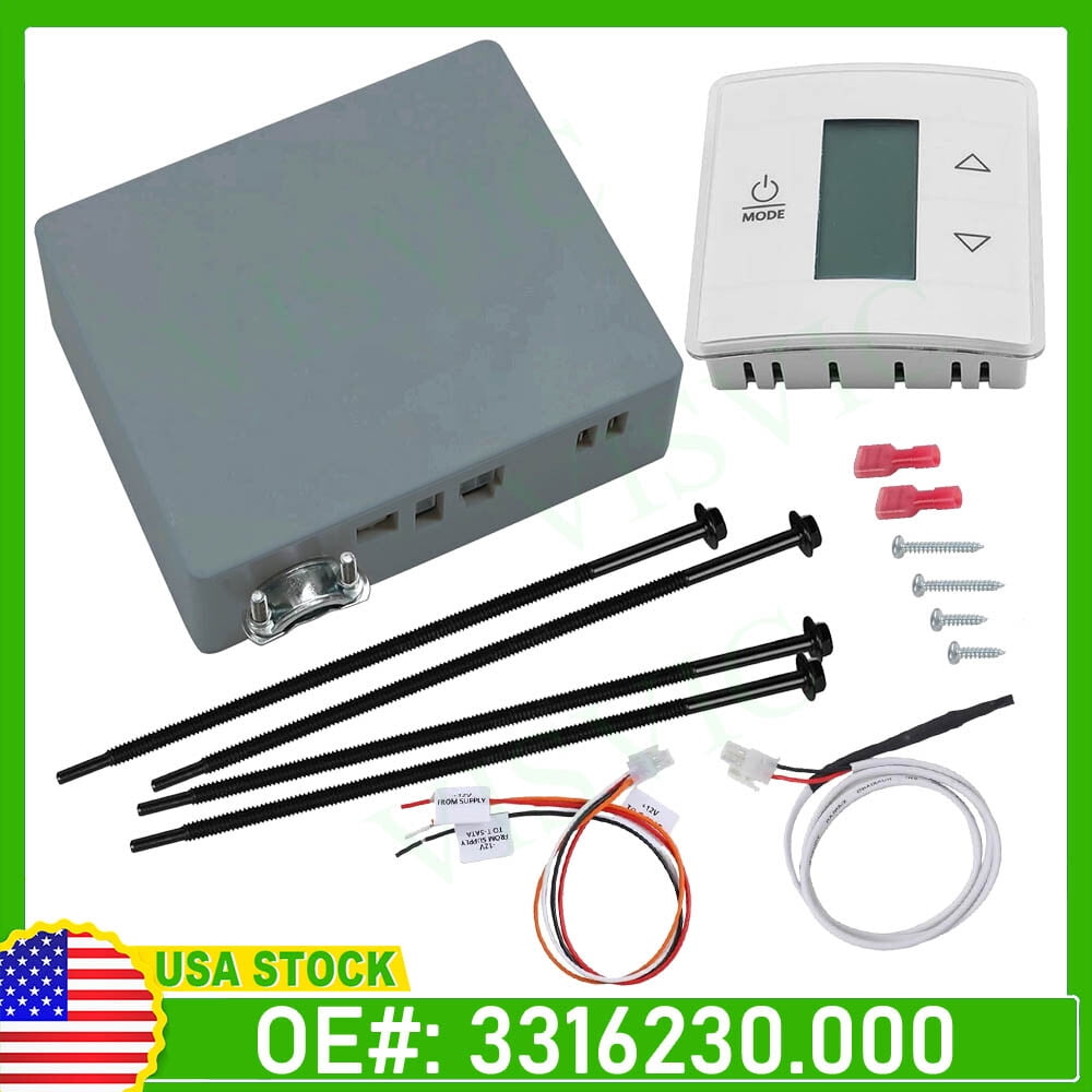Capacitive Touch Thermostat RV Wall Thermostat With Relay Box - Replacement For Dometic 3316230.700/3316230.000 - Heating/Cooling Control For RVs & Campers RV Thermostat Replacement - View #11