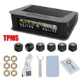 thumbnail image 1 of RV Tire Pressure Monitoring System, Tire Pressure Monitor with Solar Charge, TPMS with 6 Sensors & 6 Alarm Modes, T15 TPMS 2025 Updated Color LCD Display,0~9.9BAR, 144PSI for RV/Trailer/Truck, 1 of 9
