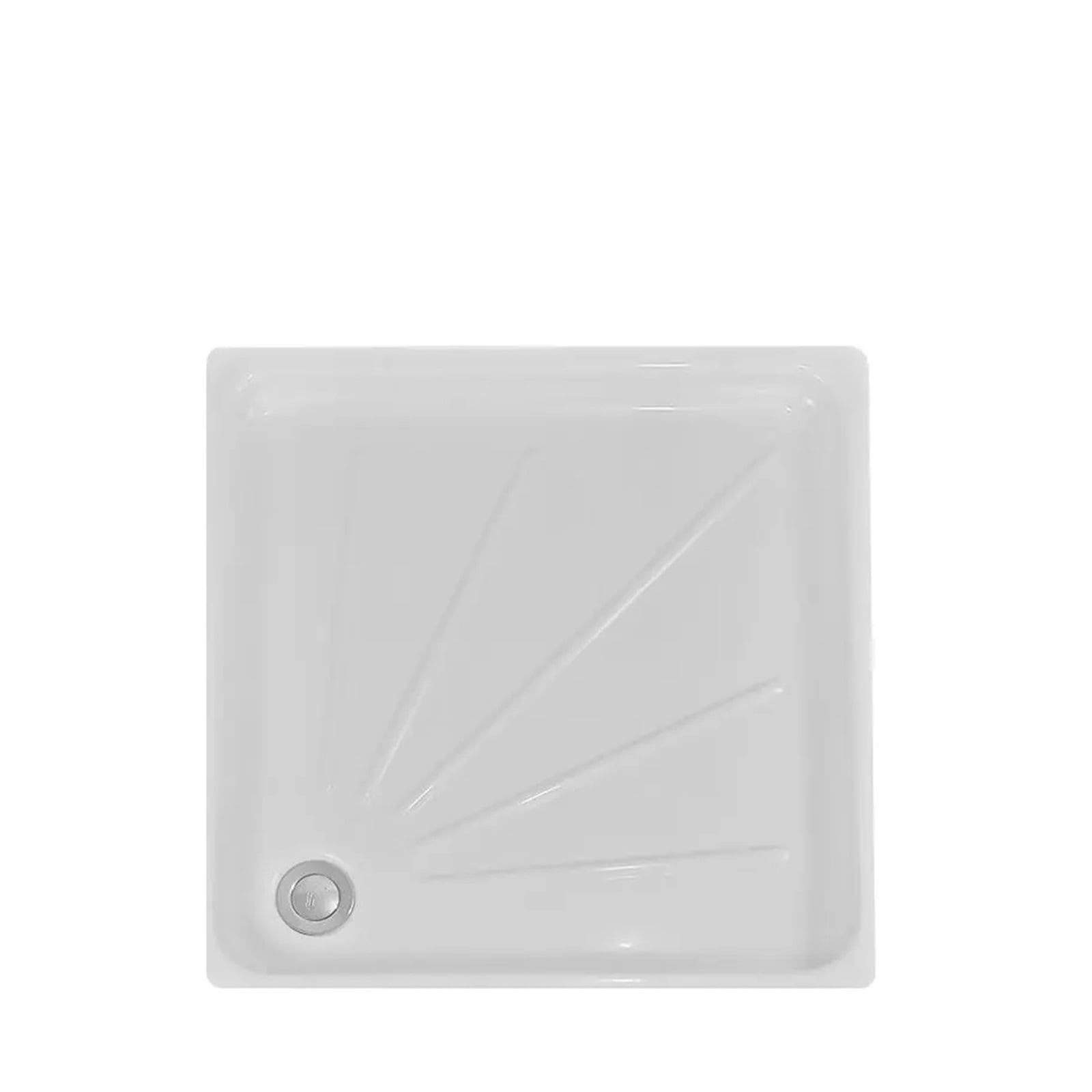 RV Toilet Base 60x60cm Small Bathroom Floor Concealed Shower Plate RV