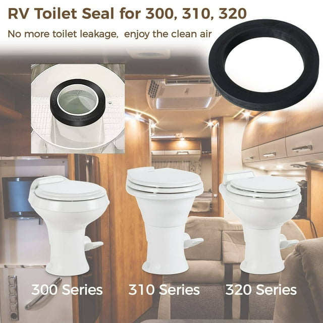 RV Toilet Seal Kit, RV Toilet Gasket Compatible for 300 310 320 Series ...