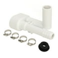 RV Toilet Vacuum Breaker Kit 385316906 Stainless Steel Clamp Sealed