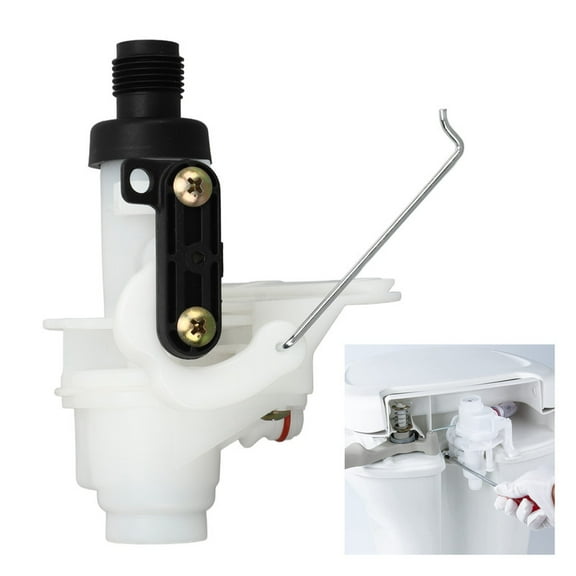 RV Toilet Water Valve Kit, 31705 31688 Freeze-resistant and Leak-resistant RV Toilet Parts, Anti Leak Water Toilet Valve for Thetf-ord Aq-ua Ma-gic V High and Low Model, White