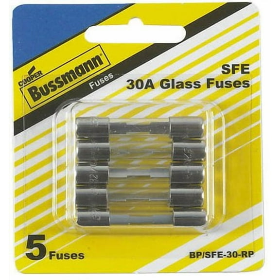 RV Trailer Glass Tube Sfe 30 Ampere Fuse