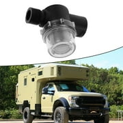 RV Trailer Pump Filter Fresh Water Pump Strainer Compatible with