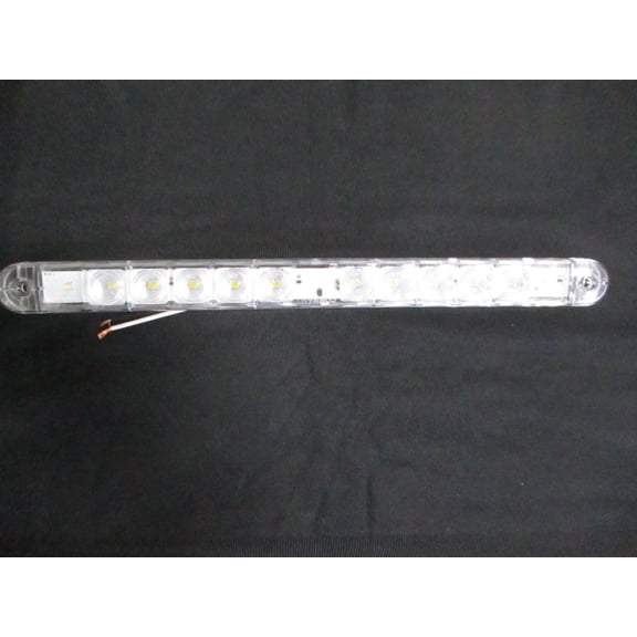 RV Trailer Slimline White LED Back Up Tail Reverse Accent Light / 12V