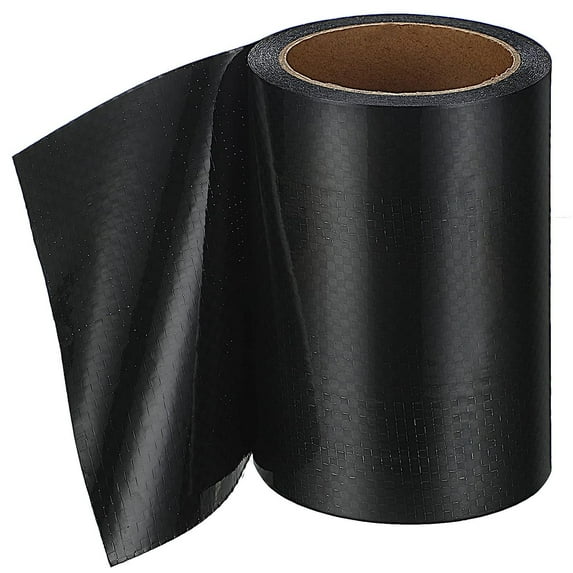 RV Underbelly Material RV Underbelly Tape Mobile Home Underbelly Thick Tape Camper Travel Trailer Belly Tape Tear Repair Tape Sealing Permanent Adhesive Patch Waterproof Tape (6 Inch x 33 Feet) Black