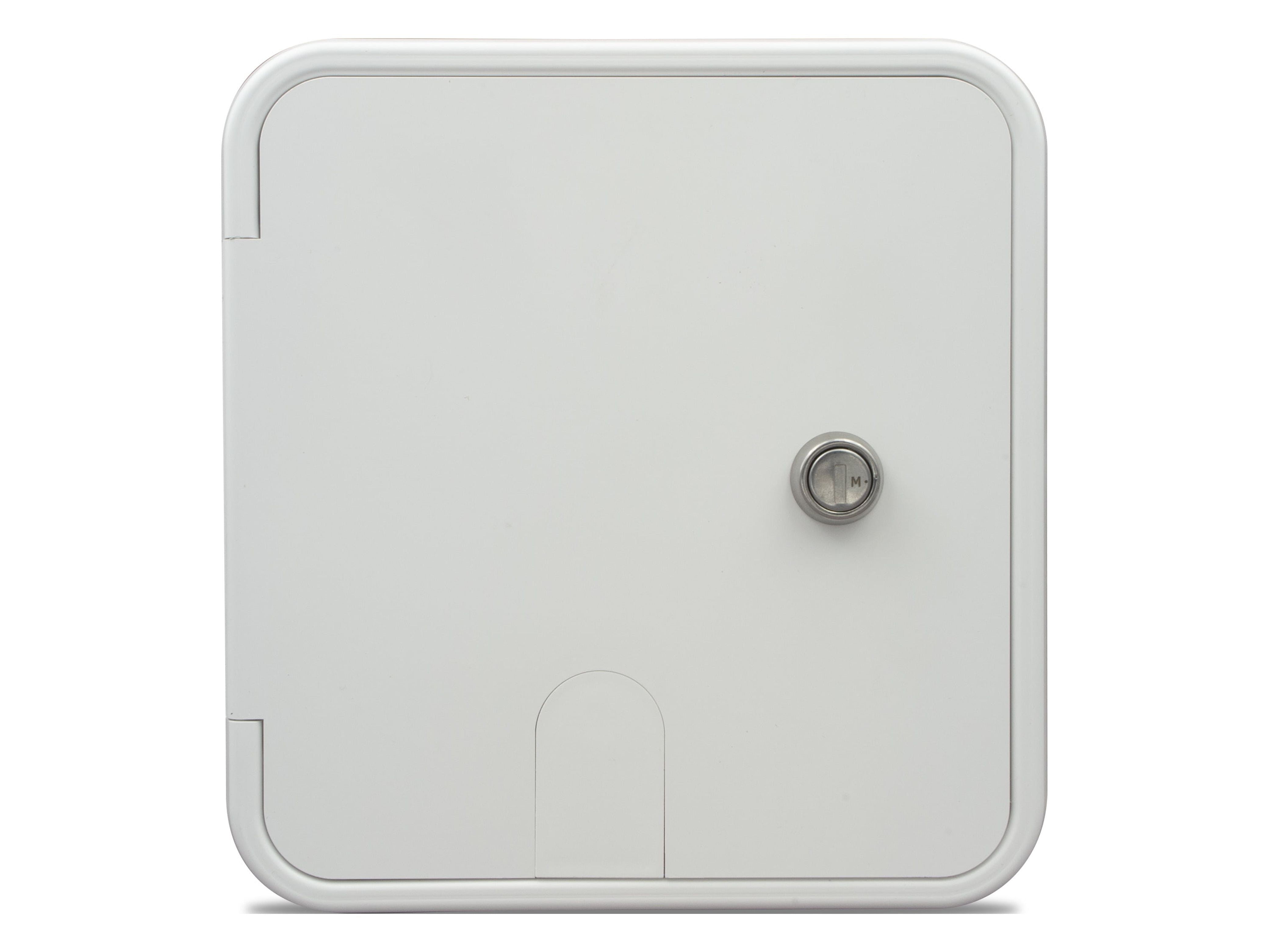 RV Universal Large Electric Cable Hatch, Polar White, PN 94337